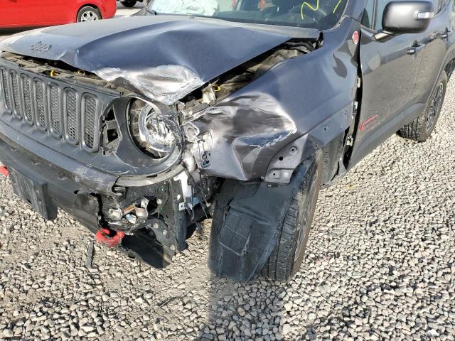 ZACCJBCB3HPF24364 - 2017 JEEP RENEGADE T GRAY photo 9