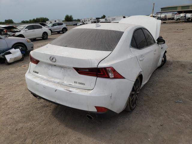 JTHBE1D29F5017689 - 2015 LEXUS IS 350 WHITE photo 4