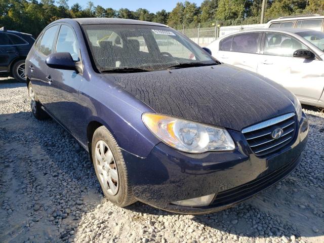 KMHDU46D88U578239 - 2008 HYUNDAI ELANTRA BLUE photo 1