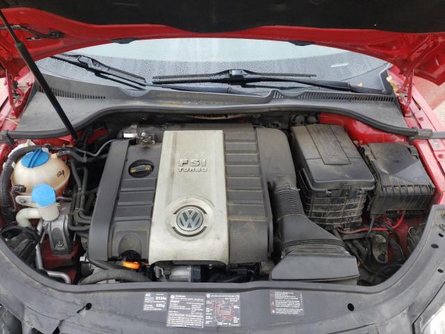 WVWDA71F27V031886 - 2007 VOLKSWAGEN EOS 2.0T S RED photo 7