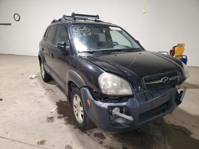 KM8JN72DX7U548150 - 2007 HYUNDAI TUCSON SE BLACK photo 1