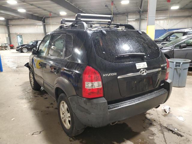 KM8JN72DX7U548150 - 2007 HYUNDAI TUCSON SE BLACK photo 3