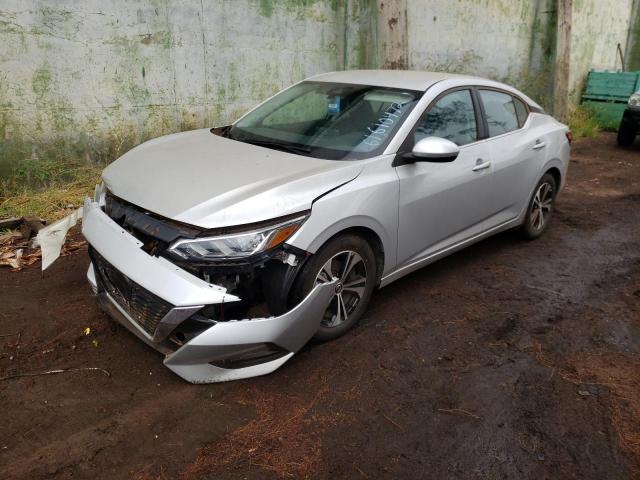 3N1AB8CV6NY220599 - 2022 NISSAN SENTRA SV SILVER photo 2