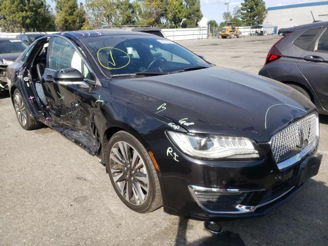 3LN6L5MU7KR629541 - 2019 LINCOLN MKZ RESERV BLACK photo 1