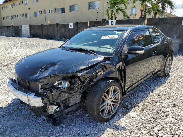 JTKJF5C72D3048833 - 2013 TOYOTA SCION TC შავი ფოტო 2