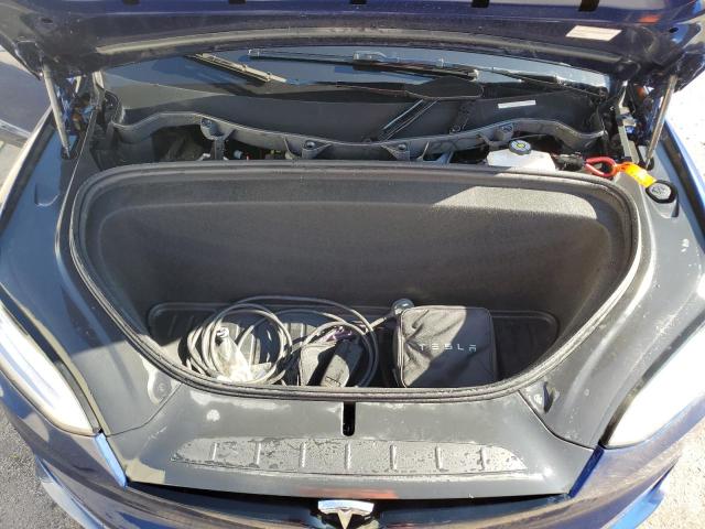 7SAXCBE60NF****** - 2022 TESLA MODEL X BLUE photo 7