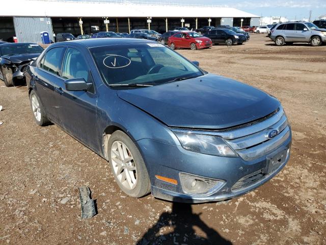 3FAHP0JA4CR334306 - 2012 FORD FUSION SEL SILVER photo 1