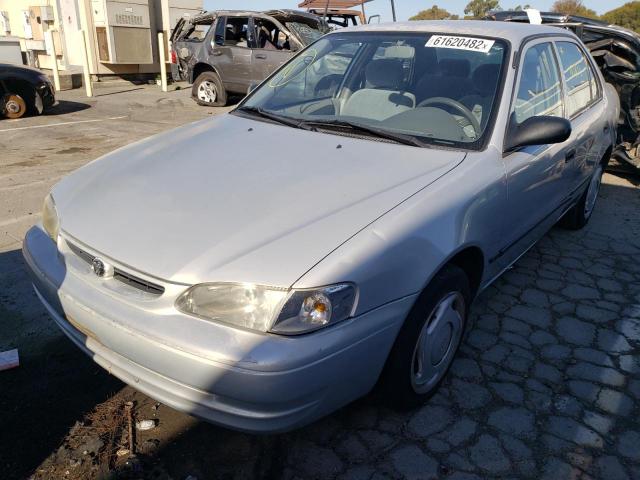 1NXBR12E6YZ373590 - 2000 TOYOTA COROLLA VE GRAY photo 2