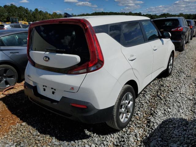 KNDJ23AU5L7015753 - 2020 KIA SOUL LX WHITE photo 4