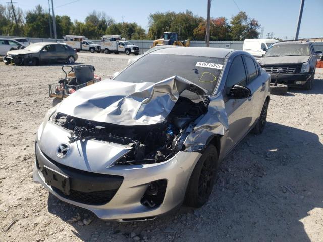 JM1BL1UP3D1824670 - 2013 MAZDA 3 I SILVER photo 2