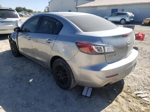 JM1BL1UP3D1824670 - 2013 MAZDA 3 I SILVER photo 3