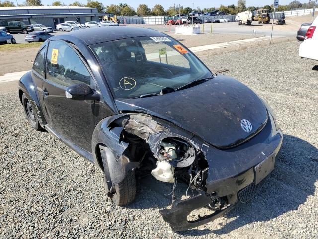 3VWPG3AG8AM017194 - 2010 VOLKSWAGEN NEW BEETLE BLACK photo 1