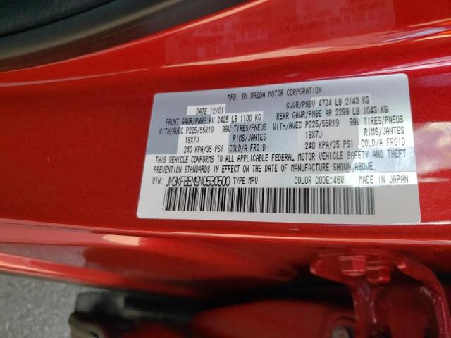 JM3KFBEM9N0530500 - 2022 MAZDA CX-5 PREMI RED photo 10