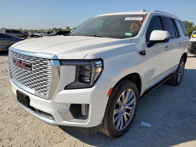 1GKS1DKL3MR107800 - 2021 GMC YUKON DENA WHITE photo 2