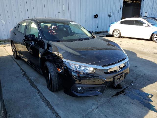 JHMFC1F76JX032020 - 2018 HONDA CIVIC EXL أسود صورة 1