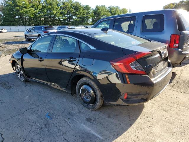 JHMFC1F76JX032020 - 2018 HONDA CIVIC EXL أسود صورة 3