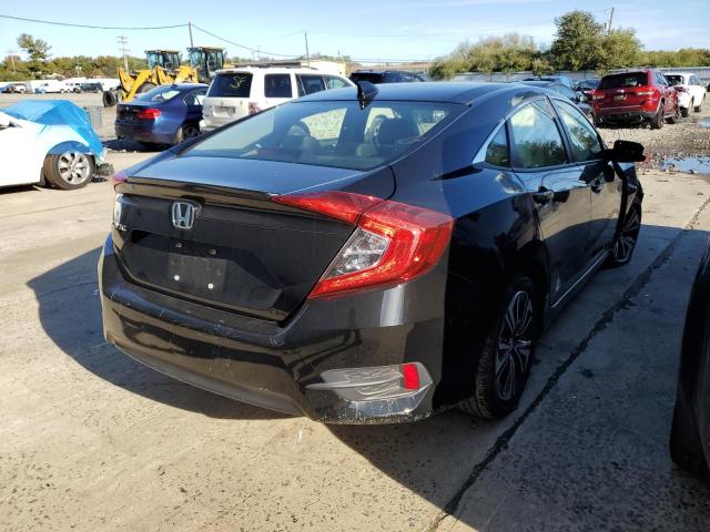 JHMFC1F76JX032020 - 2018 HONDA CIVIC EXL أسود صورة 4