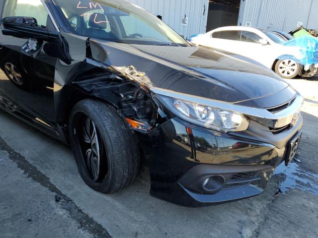 JHMFC1F76JX032020 - 2018 HONDA CIVIC EXL أسود صورة 9