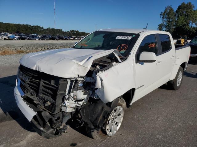 1GCGSCEN3L1236476 - 2020 CHEVROLET COLORADO L WHITE photo 2