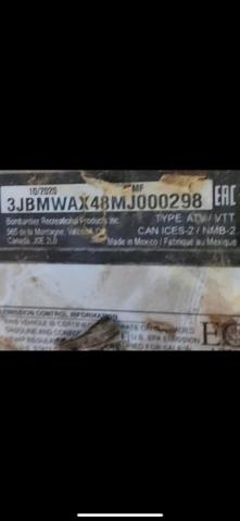 3JBMWAX48MJ000298 - 2021 CAN-AM RENEGADE X 黄色 照片 10