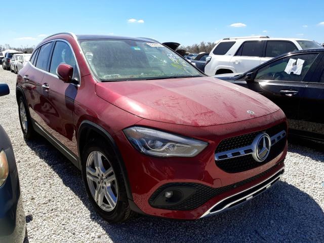 W1N4N4GB5NJ322810 - 2022 MERCEDES-BENZ GLA 250 RED photo 1