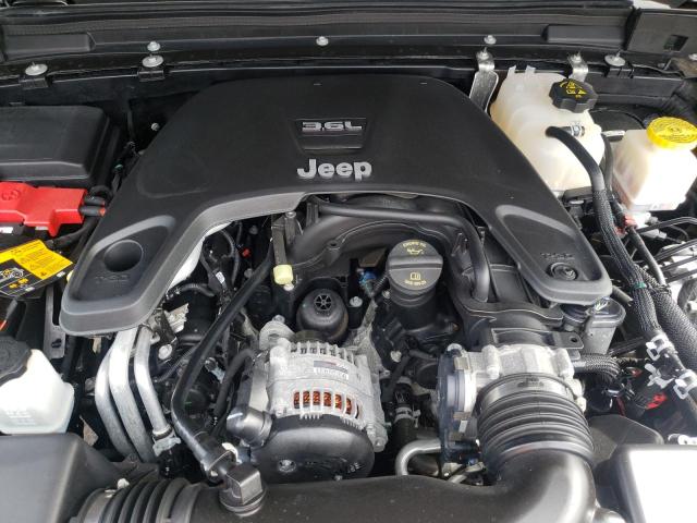 1C6JJTBG5ML521000 - 2021 JEEP GLADIATOR GRAY photo 7