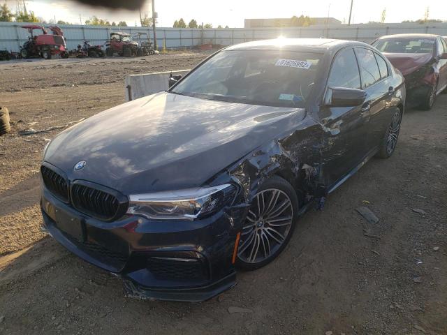 WBAJE7C33HG887288 - 2017 BMW 540 XI BLACK photo 2