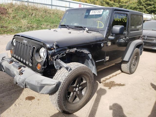 1C4AJWAG4DL538592 - 2013 JEEP WRANGLER S BLACK photo 2