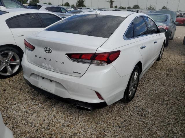 5NPE34AF6JH696083 - 2018 HYUNDAI SONATA SPO WHITE photo 4