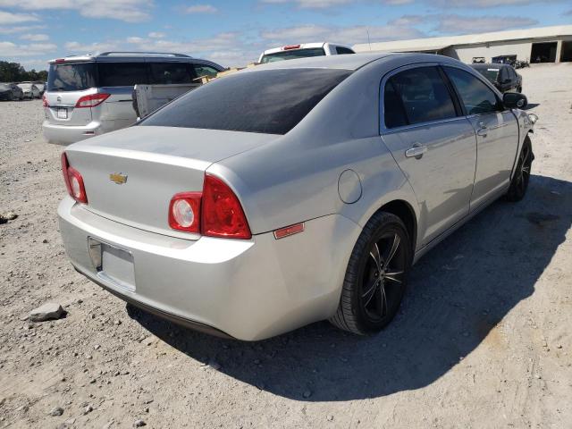 1G1ZC5EU4BF349467 - 2011 CHEVROLET MALIBU 1LT ვერცხლისფერი ფოტო 4