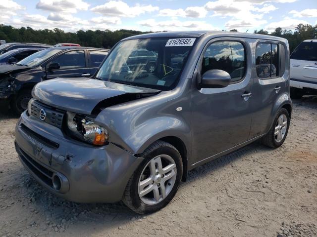 JN8AZ2KR8DT305823 - 2013 NISSAN CUBE S GRAY photo 2