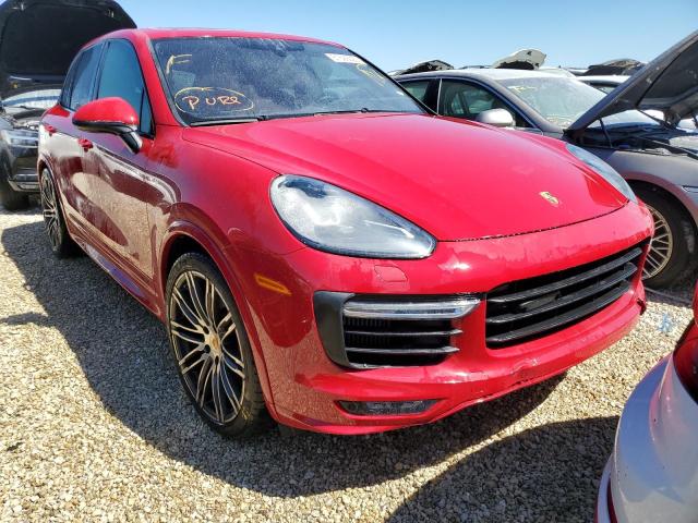 WP1AD2A21GLA72563 - 2016 PORSCHE CAYENNE GT RED photo 1