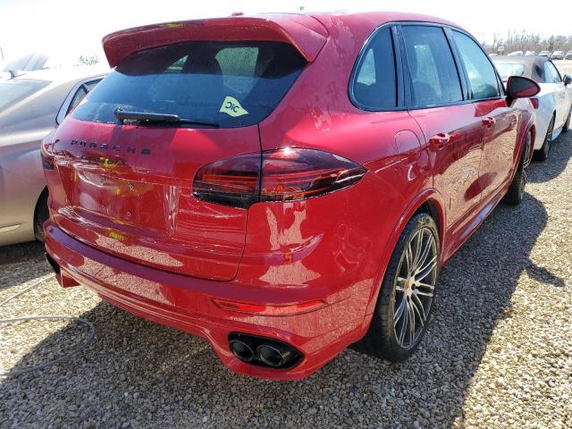 WP1AD2A21GLA72563 - 2016 PORSCHE CAYENNE GT RED photo 4