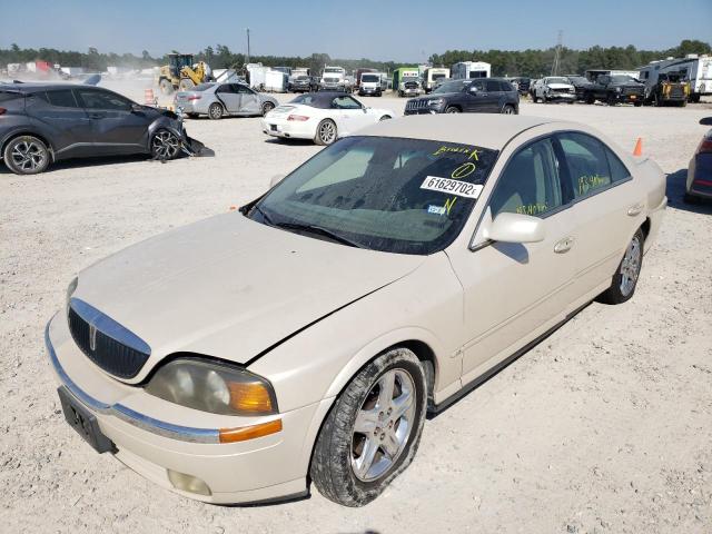 1LNHM86S21Y681162 - 2001 LINCOLN LS WHITE photo 2