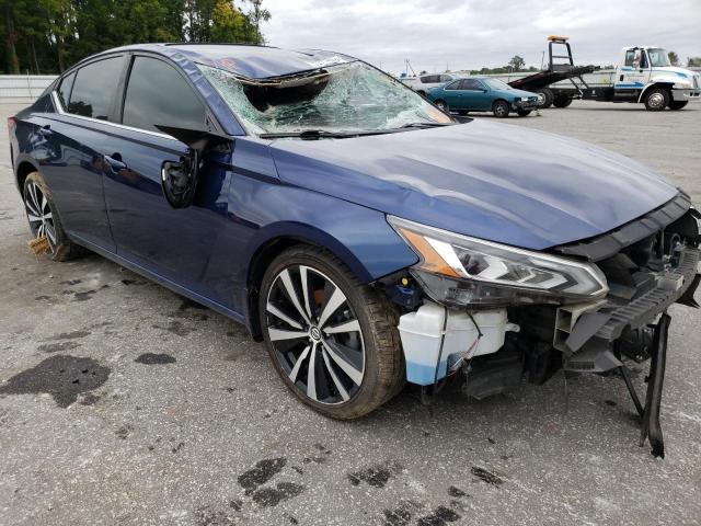 1N4BL4CV2KC145319 - 2019 NISSAN ALTIMA SR BLUE photo 1