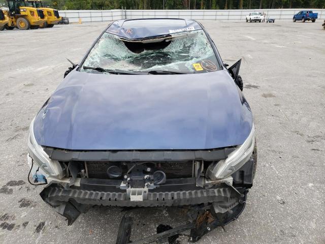 1N4BL4CV2KC145319 - 2019 NISSAN ALTIMA SR BLUE photo 9