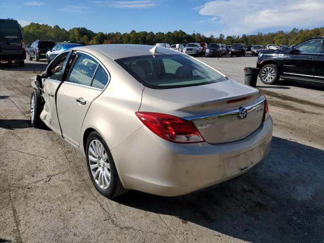 2G4GS5EK4C9108630 - 2012 BUICK REGAL PREM BEIGE photo 3