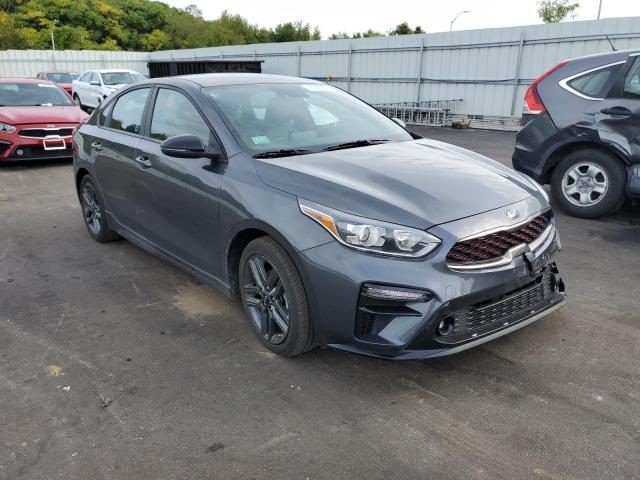 3KPF34AD5ME352112 - 2021 KIA FORTE GT L GRAY photo 1