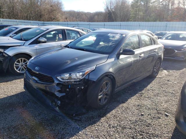 3KPF34AD5ME352112 - 2021 KIA FORTE GT L GRAY photo 2