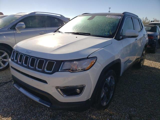 3C4NJDCBXLT168212 - 2020 JEEP COMPASS LI WHITE photo 2