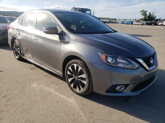 3N1CB7AP9JY218668 - 2018 NISSAN SENTRA SR GRAY photo 1