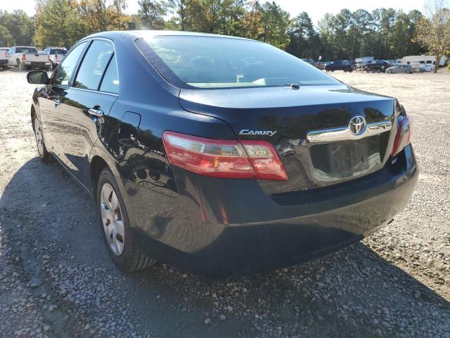 4T1EB46KX7U152022 - 2007 TOYOTA CAMRY CE BLACK photo 3