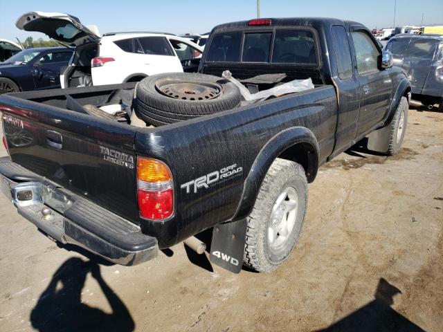 5TEWN72N44Z433100 - 2004 TOYOTA TACOMA XTR BLACK photo 4