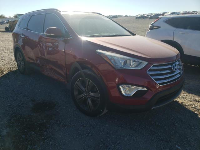 KM8SRDHF6EU075148 - 2014 HYUNDAI SANTA FE RED photo 1