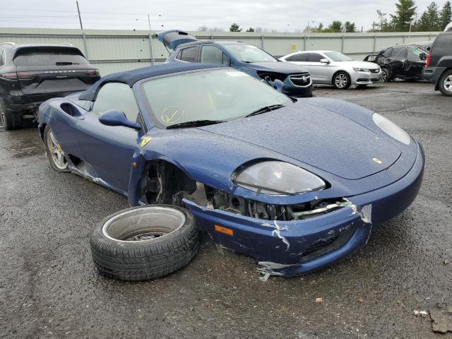 ZFFYT53A330133689 - 2003 FERRARI 360 SPIDER BLUE photo 1