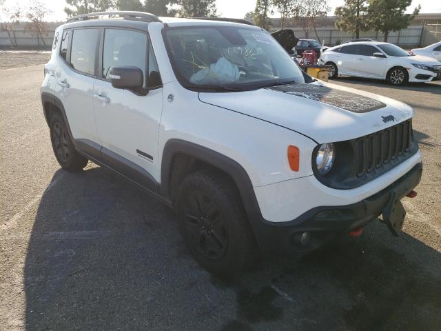 ZACCJBCB1HPE76704 - 2017 JEEP RENEGADE T WHITE photo 1