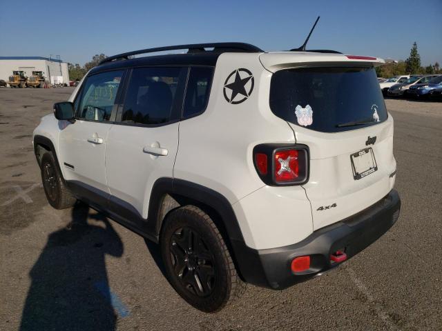 ZACCJBCB1HPE76704 - 2017 JEEP RENEGADE T WHITE photo 3