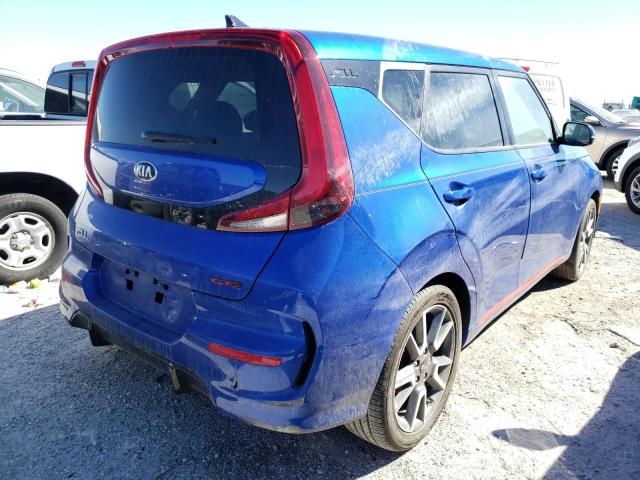 KNDJ63AU5L7071762 - 2020 KIA SOUL GT LI BLUE photo 4