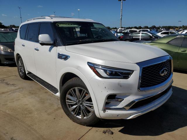 JN8AZ2AC9M9475604 - 2021 INFINITI QX80 LUXE WHITE photo 1