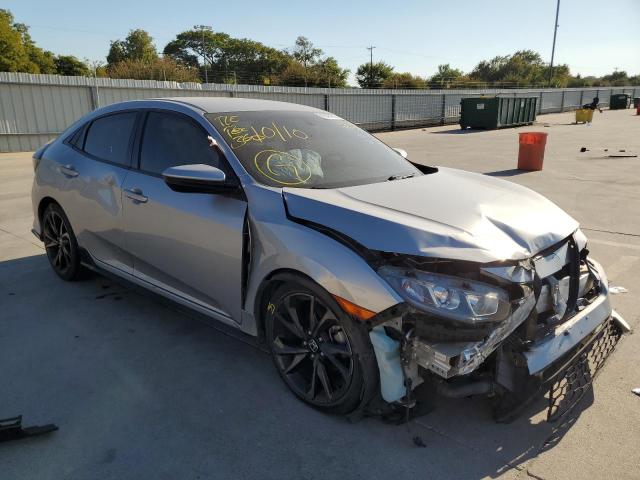 SHHFK7H40JU233513 - 2018 HONDA CIVIC SPOR SILVER photo 1